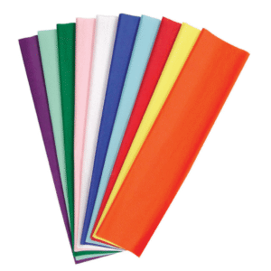 Tissue Paper Mixed Pack Bright Assorted 10pc
