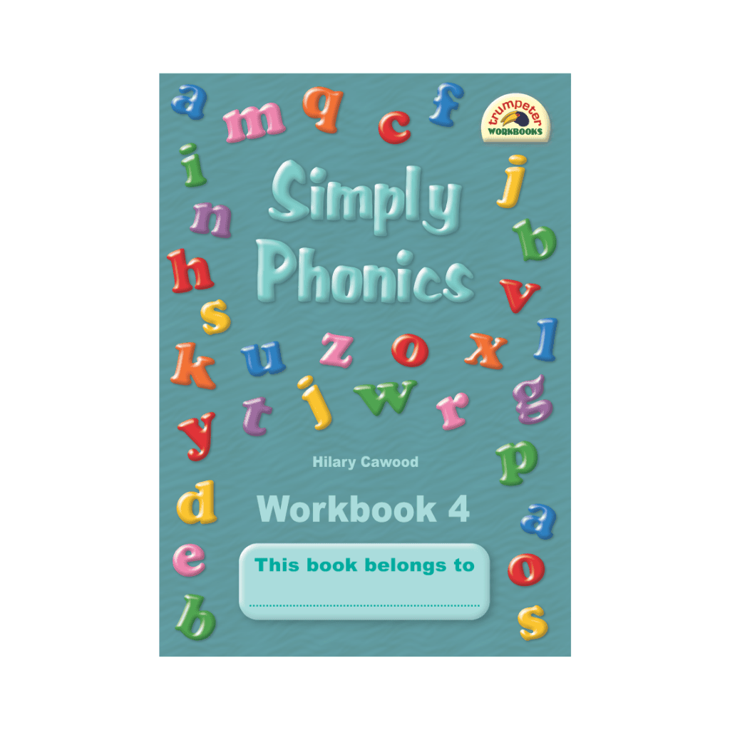 Trumpeter Simply Phonics (Print Script) - Workbook 4