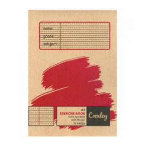 A4 Speckled Guideline Exercise Books - A4 72pg Feint Ruled