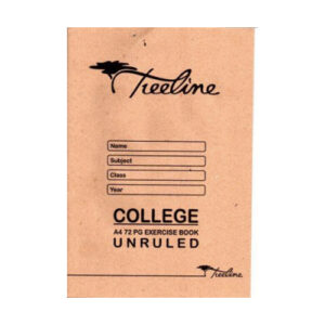 A4 Feint Ruled + Unruled Jotter Book - A4 72pg Unruled