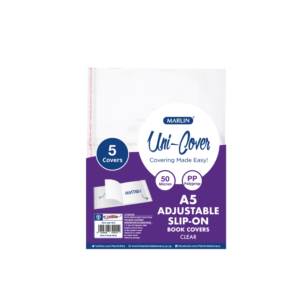 A5 Adjustable Heavy Duty Book Covers