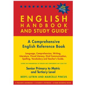 Berlut Books English Handbook and Study Guide Grades 5 to 12