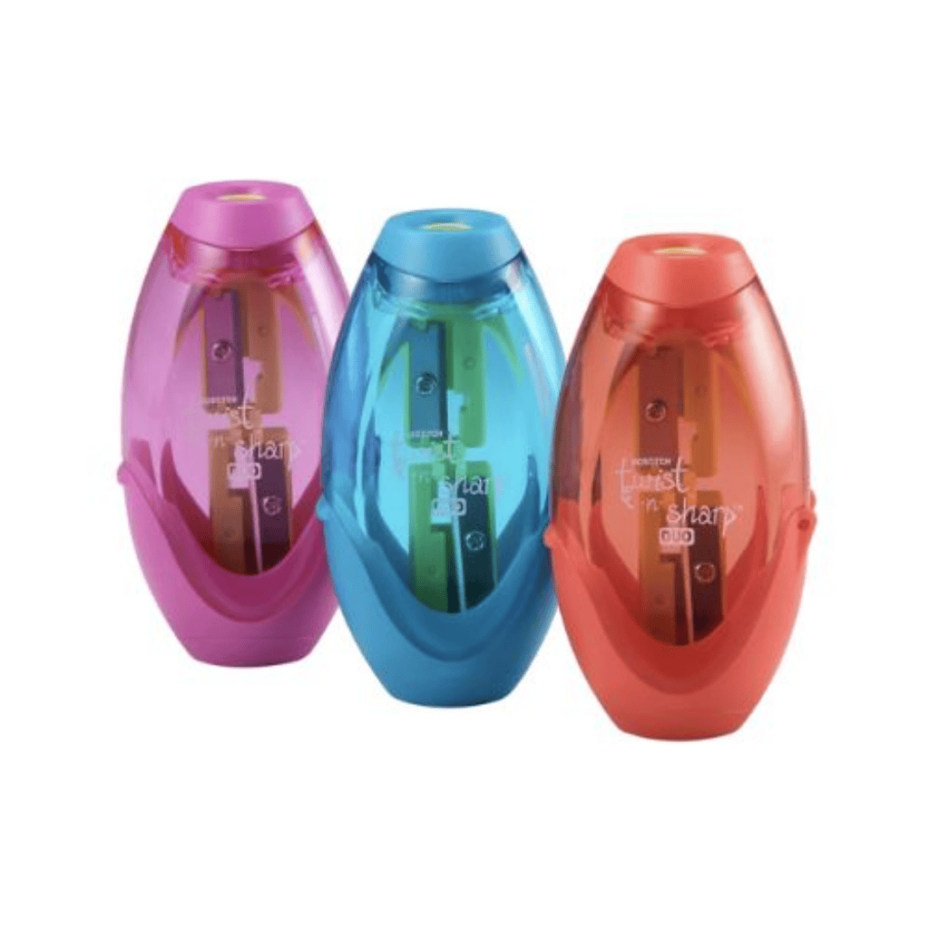 Bostitch 2-Hole Twist n' Sharp Pencil Sharpener