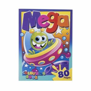 Children's Colouring Books Assorted Pages - Mega 80pg