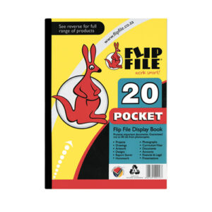 A4 Flip File Display Book - 20's