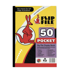 A4 Flip File Display Book - 50's