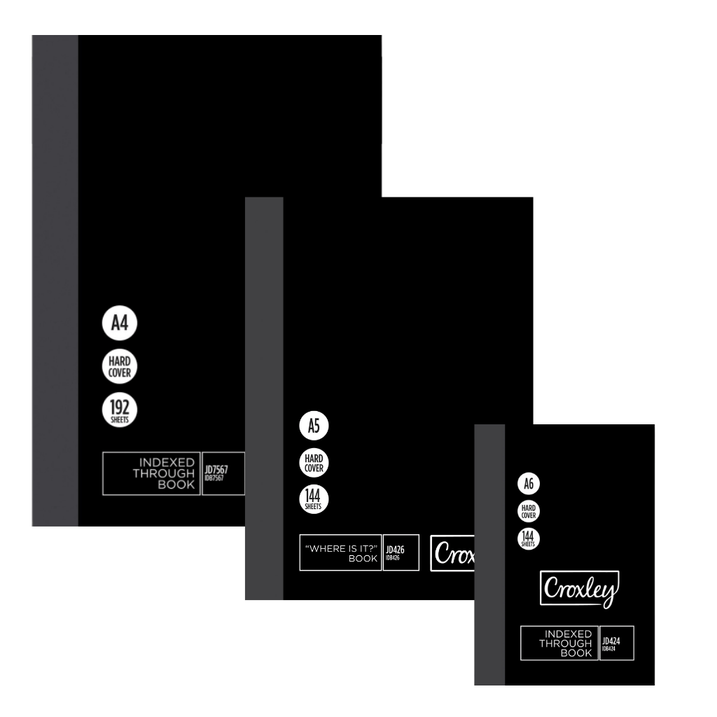 Index Feint Ruled Hard Cover Books