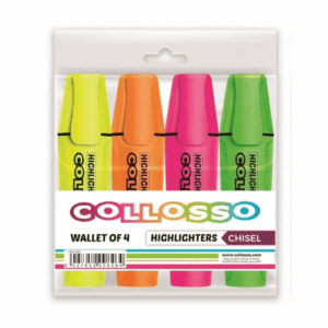 Jumbo Highlighter Set 4pc