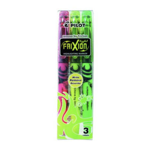 Pilot Frixion Highlighter Wallet of 3