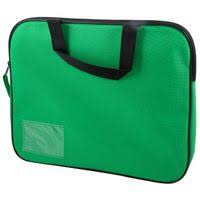 Subject Sorter Bag with Handles - Dark Green