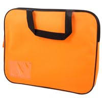 Subject Sorter Bag with Handles - Orange