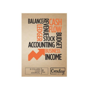 A4 Soft Cover Accounting Books 72pg - 8cc Cash Journal