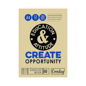 17mm Ruling Exercise Books - A4 32pg 17mm Ruled