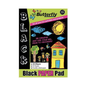 Paper Pads – A4 – 50 sheets – Black