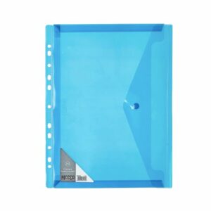 A4 Fileable Horizontal Carry Folder – Blue