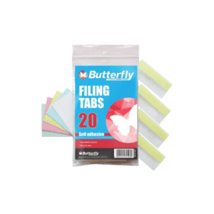 Butterfly Filing Tabs Pack of 20