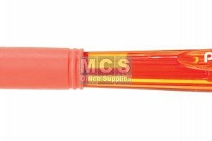 Pentel Retractable Ballpoint Pen 1.0mm- BK440 - Orange