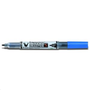 Pilot V Board Master Slim Ultra Fine Whiteboard Marker - Blue