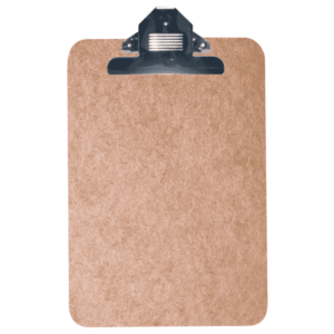 A4 Masonite Clipboard
