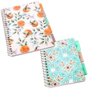 A4 Subject Notebooks with Removeable Dividers