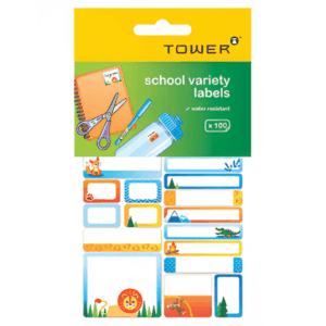 Tower School Variety Labels Jungle
