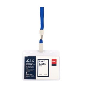 Name Badge with Lanyard Card