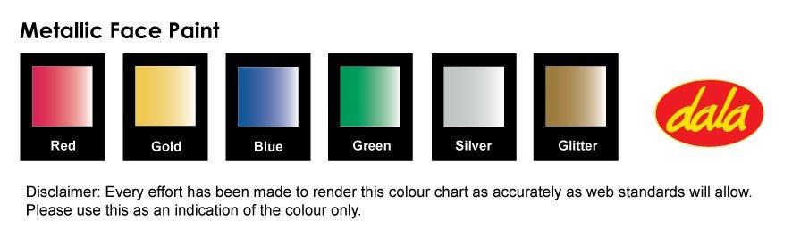 Metallic Face Paint Kit - Image 2