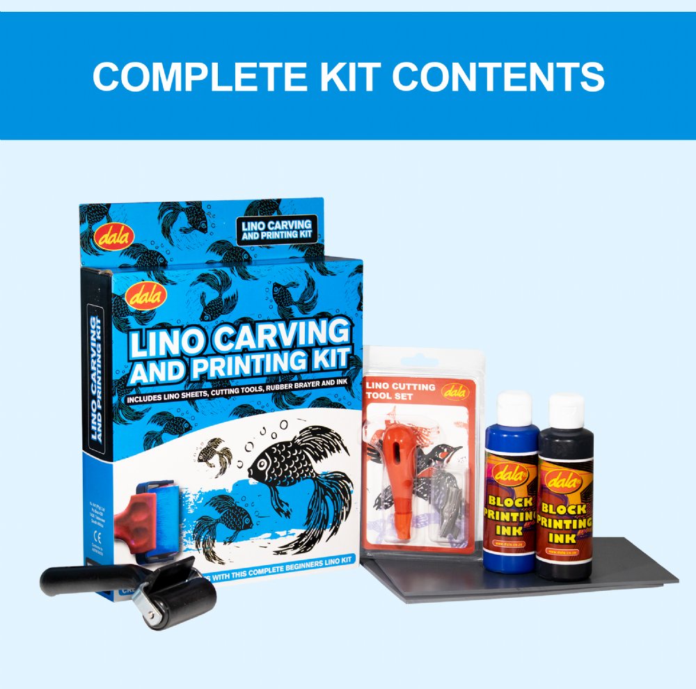 Dala Lino Carving & Printing Kit - Image 2