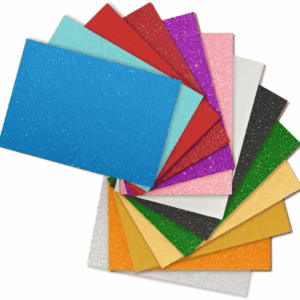Glitter Foam Sheets A4 5 sheets