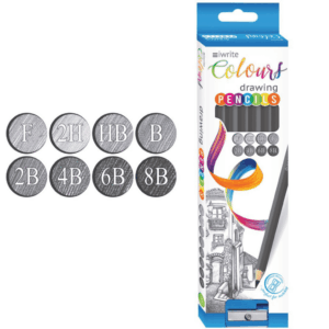 Iwrite Colours Drawing Pencil Set 8