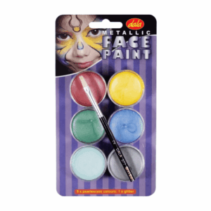 Metallic Face Paint Kit