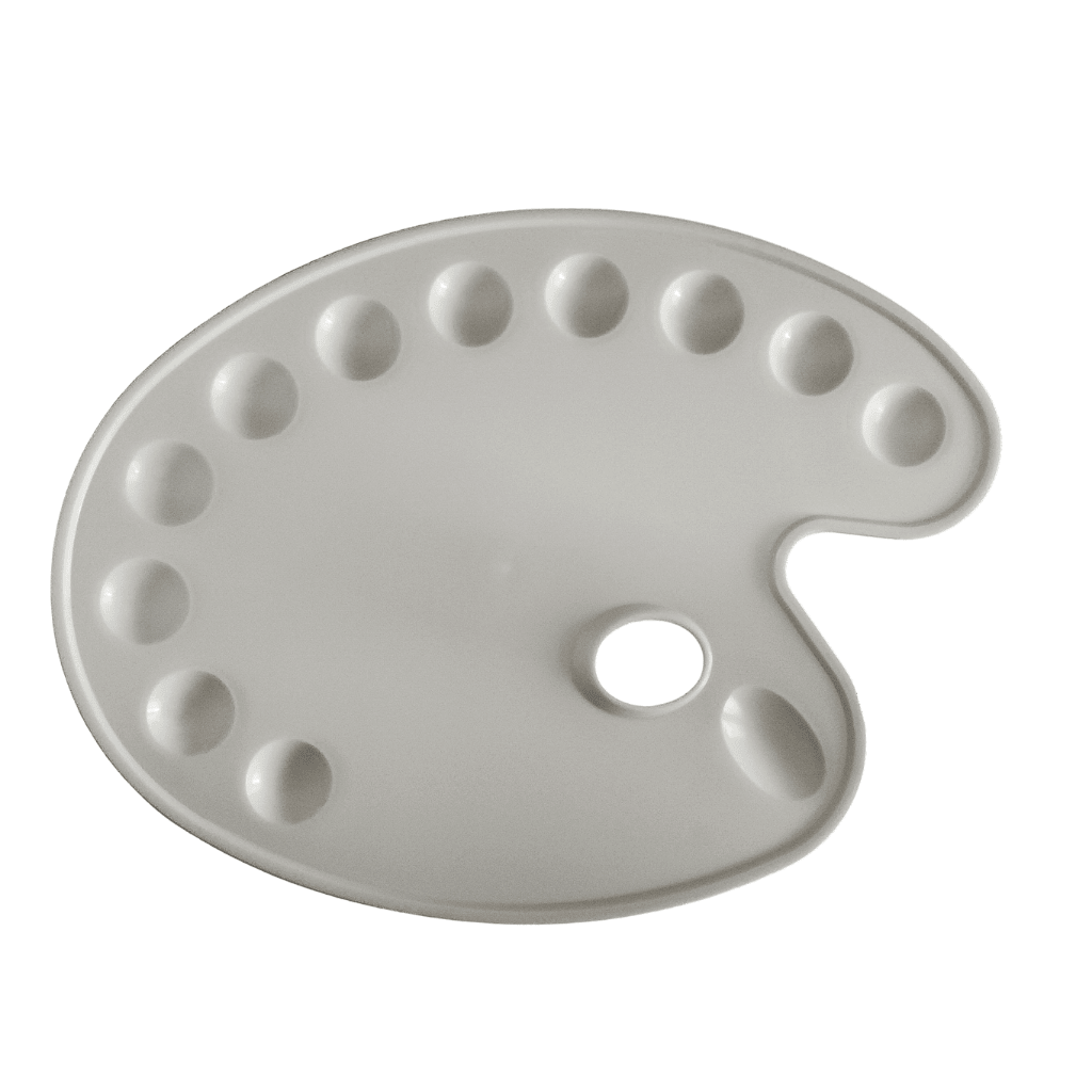 Plastic Kidney Palette 12 Well