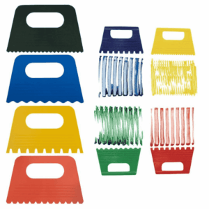 Plastic Paint Scraper Set