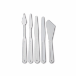 Plastic Palette Knives Set 5pc