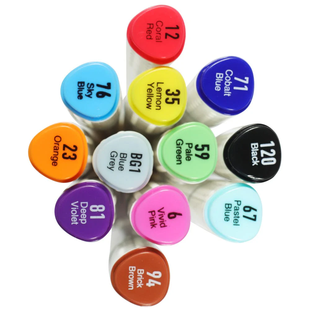Dual Tip Art Markers Premium Pack - Image 2