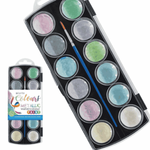 Iwrite Metallic Watercolours 12’s