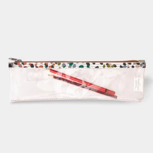 Thandana Clear Pencil Case 33cm – Confetti – All About