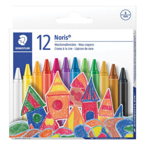 Staedtler Wax Crayons Set of 12 + 24 - 12