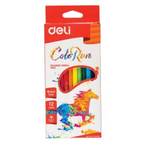 Deli Water Colour Pencils Set of 12, 24 + 36 – 12