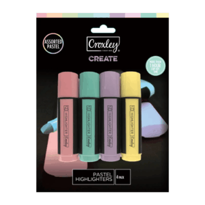 Croxley Create Pastel Highligher Set of 4