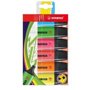 Highlighter Stabilo Boss Wallet 4’s