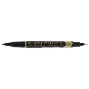 Deli Dual Fine Point Permanent Marker
