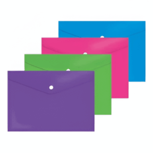 A4 Treeline Solid Colours Carry Folders
