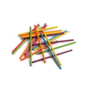 Dala Coloured Wooden Craft Sticks 50pc