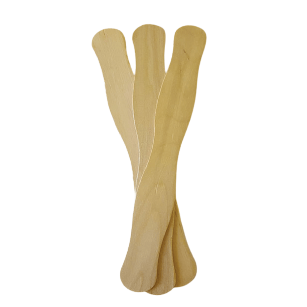 Dala Curved Natural Wooden Sucker Sticks 12pc