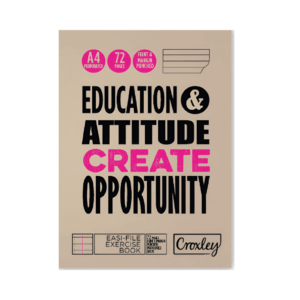Easi-File Ruled Perforated + Punched Sheets A4 72 Page