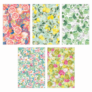 A4 Designer Book Covers – Pack of 5