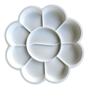 Flower Paint Palette  8 Well