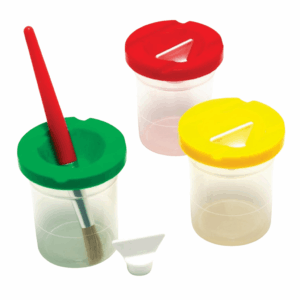 Non-Spill Paint Pot & Stopper