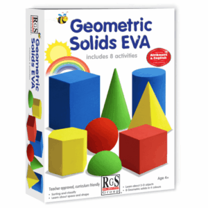 RGS Geometric Solid 3D Shapes – Pack of 8